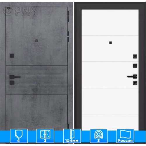 Входная дверь INFINITY 13 - Белый софт