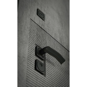 Входная дверь INFINITY с Зеркалом 18 - Бетон светлый