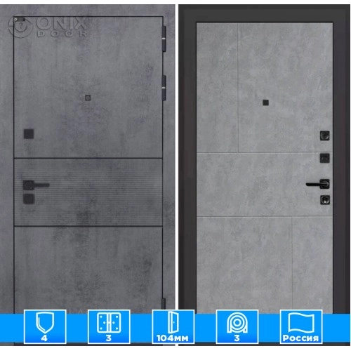 Входная дверь INFINITY 21 - Бетон светлый