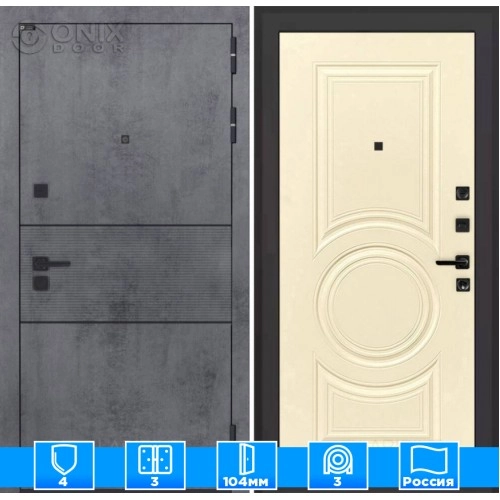 Входная дверь INFINITY 23 - Шампань софт