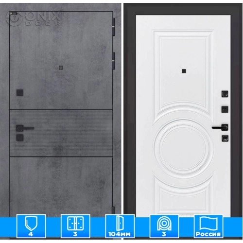 Входная дверь INFINITY 23 - Белый софт