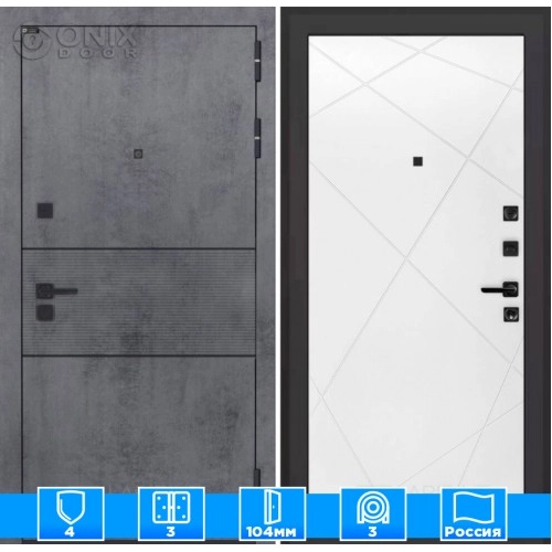 Входная дверь INFINITY 24 - Белый софт