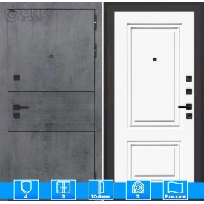 Входная дверь INFINITY 26 - Эмаль RAL 9003