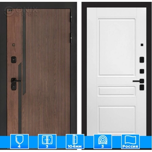 Входная дверь KARMINA 03 - Белый софт