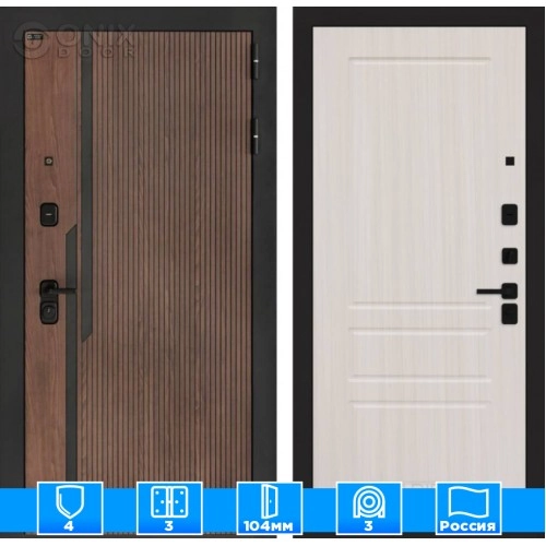 Входная дверь KARMINA 03 - Сандал белый