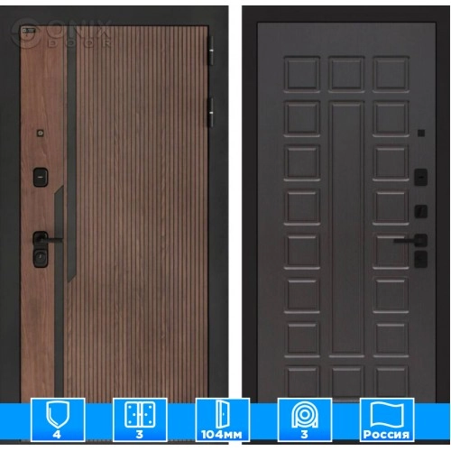 Входная дверь KARMINA 04 - Венге