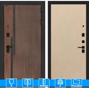 Входная дверь KARMINA 05 - Венге светлый