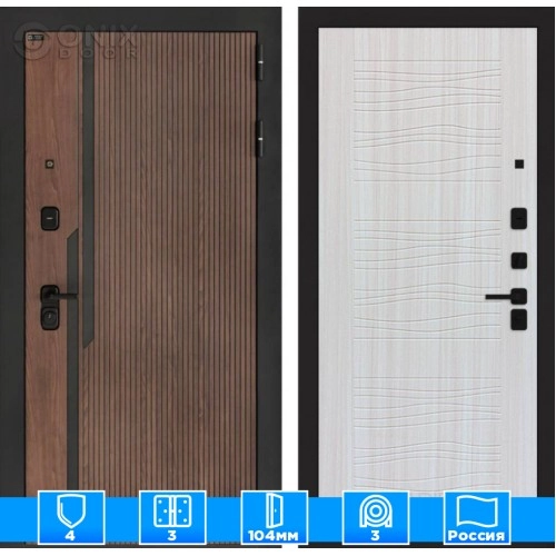 Входная дверь KARMINA 06 - Сандал белый