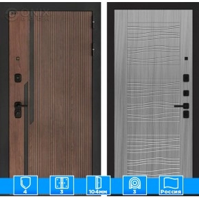 Входная дверь KARMINA 06 - Сандал серый