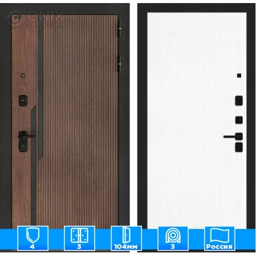 Входная дверь KARMINA 07 - Белое дерево