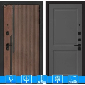 Входная дверь KARMINA 11 - Графит софт