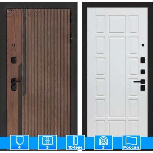 Входная дверь KARMINA 12 - Белое дерево