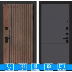 Входная дверь KARMINA 13 - Графит софт