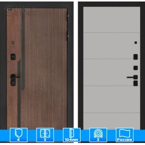 Входная дверь KARMINA 13 - Грей софт