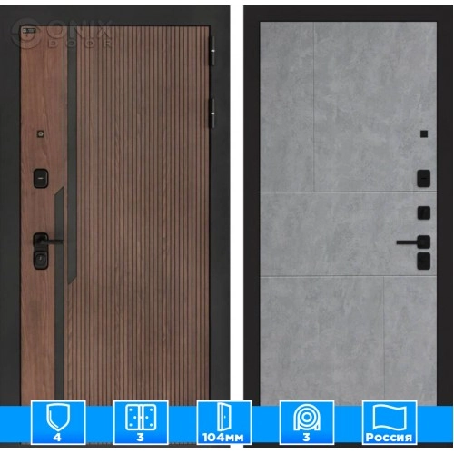 Входная дверь KARMINA 21 - Бетон светлый