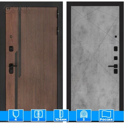 Входная дверь KARMINA 24 - Бетон светлый