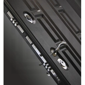 Входная дверь Нью-Йоркс Зеркалом Максимум - Белый софт