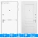 Входная дверь Лайн WHITE 03 - Белый софт