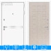 Входная дверь Лайн WHITE 04 - Беленый дуб