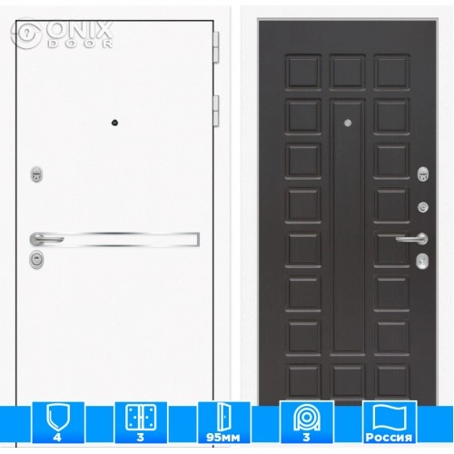 Входная дверь Лайн WHITE 04 - Венге