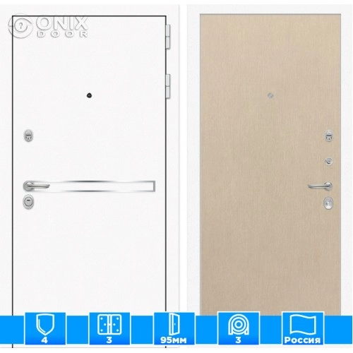 Входная дверь Лайн WHITE 05 - Венге светлый