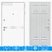Входная дверь Лайн WHITE 08 - Кристалл вуд