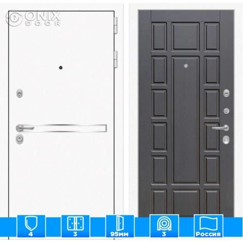 Входная дверь Лайн WHITE 12 - Венге