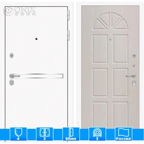 Входная дверь Лайн WHITE 15 - Алмон 25