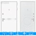 Входная дверь Лайн WHITE 23 - Белый софт