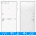 Входная дверь Лайн WHITE 24 - Белый софт