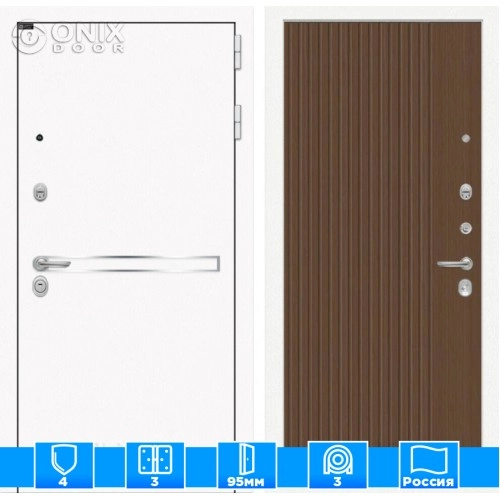 Входная дверь Лайн WHITE 29 - Дубкантритемный