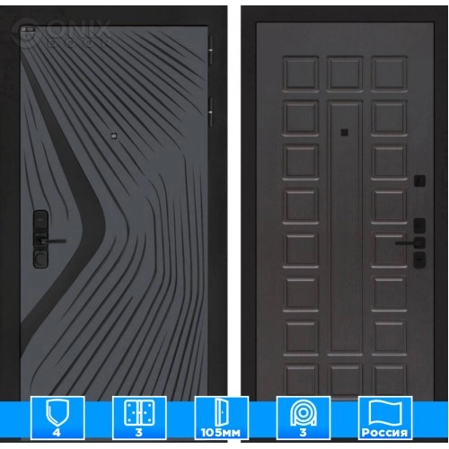 Входная дверь LEOLAB 04 - Венге