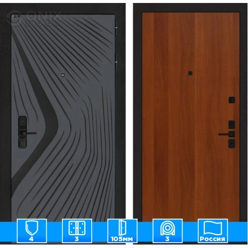 Входная дверь LEOLAB 05 - Итальянский орех