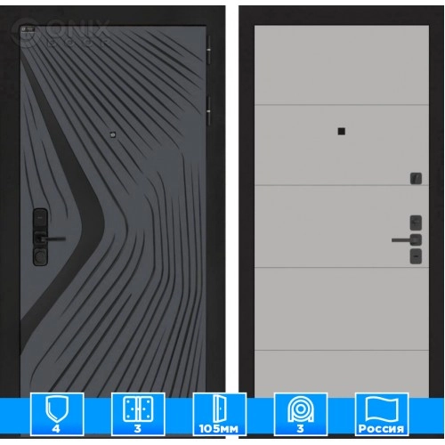 Входная дверь LEOLAB 13 - Грей софт
