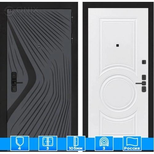 Входная дверь LEOLAB 23 - Белый софт