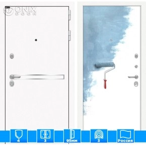 Входная дверь Лайн WHITE 28 - Грунт под покраску