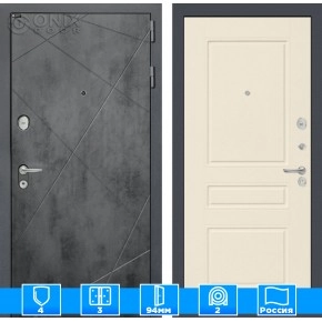 Входная дверь LOFT 03 - Крем софт