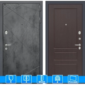 Входная дверь LOFT 03 - Орех премиум