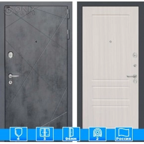 Входная дверь LOFT 03 - Сандал белый