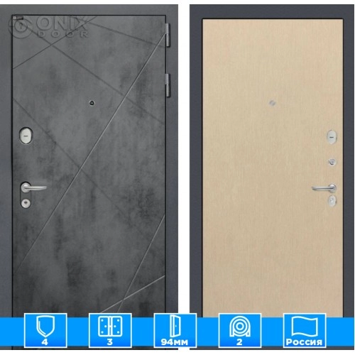 Входная дверь LOFT 05 - Венге светлый