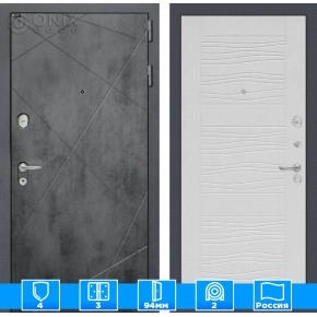 Входная дверь LOFT 06 - Белое дерево