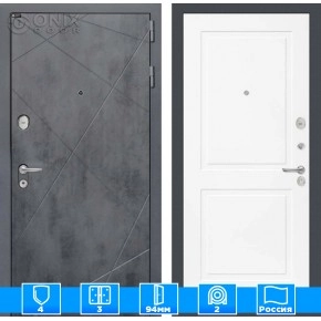 Входная дверь LOFT 11 - Белый софт