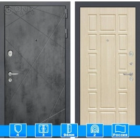 Входная дверь LOFT 12 - Беленый дуб