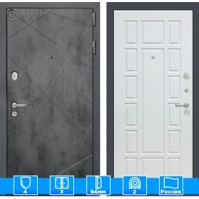 Входная дверь LOFT 12 - Белое дерево