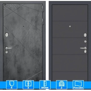 Входная дверь LOFT 13 - Графит софт