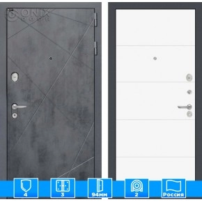 Входная дверь LOFT 13 - Белый софт