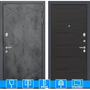 Входная дверь LOFT 14 - Эковенге горизонтальный