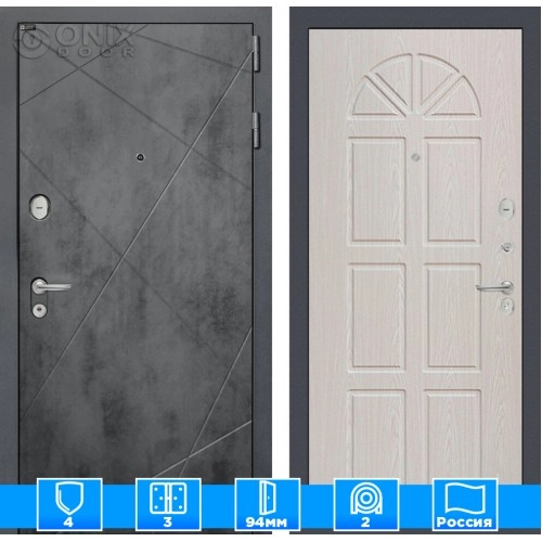 Входная дверь LOFT 15 - Алмон 25 (Винорит)