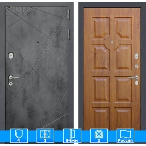 Входная дверь LOFT 17 - Золотой дуб (Винорит)