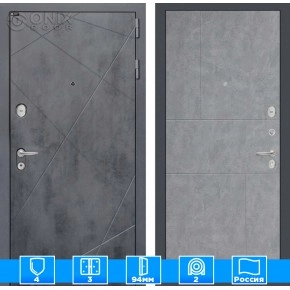 Входная дверь LOFT 21 - Бетон светлый